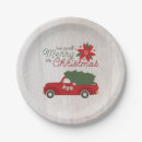 Search for christmas tree paper plates Vintage