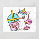 Search for love unicorn postcards Kawaii