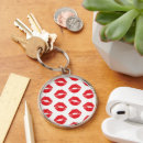 Search for lips key rings Red lipstick