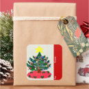 Search for red stitching stickers Merry christmas