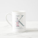 Search for monogram k mugs Floral