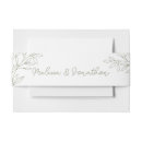 Search for sage invitation belly bands Pastel