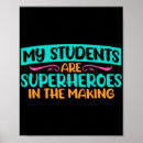 Search for students posters Teaching