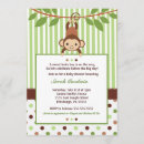 Search for pop monkey invitations Shower