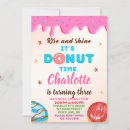 Search for doughnut miss this party invitations Sweet