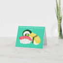 Search for sushi love cards Cute