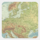 Search for europe map stickers Lithographed