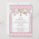 Search for silver cross first communion invitations Girl