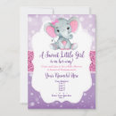 Search for purple elephant invitations Cute