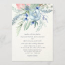 Search for serenity blue wedding invitations Floral