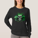 Search for green skull tshirts Shamrock
