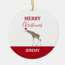 Search for safari animal christmas tree decorations Xmas