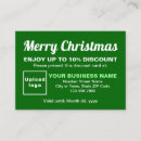 Search for christmas discount cards Coupon
