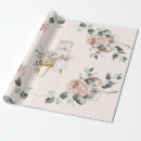 Search for pink roses wrapping paper Boho