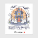 Search for haunted mansion stickers Full moon