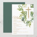 Search for floral menus Christening