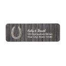 Search for barn wood return address labels Rsvp