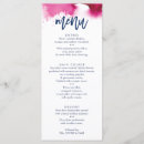 Search for watercolor wedding menus Pretty