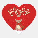 Search for red nosed reindeer stickers Xmas