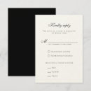Search for classy rsvp cards Meal choice