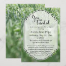 Search for outdoor party invitations Greenery