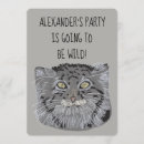 Search for wild animal party invitations Boy