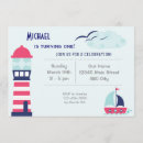 Search for sailboat birthday invitations Blue