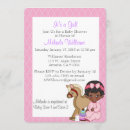Search for afro baby girl shower invitations Girly