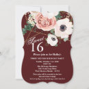 Search for garden sweet 16 invitations Sixteen