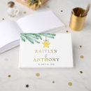 Search for winter wedding guest books Elegant