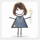 Search for girl in jeans stickers Cute