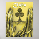 Search for playing card posters Club