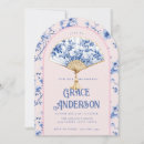 Search for chinoiserie bridal shower invitations Pink