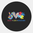 Search for autism ribbon stickers Neurodiversity