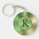 Search for metallic green key rings Modern