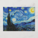 Search for van gogh starry night postcards Vincent