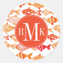 Search for fish pattern stickers Beach
