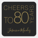 Search for 80 years stickers 80th birthday