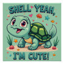Search for funny turtles posters Cute turtle