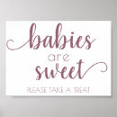 Search for sweet treats posters Girl baby shower