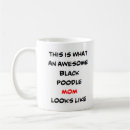 Search for black poodle mugs Poodles