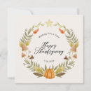 Search for thanksgiving save the date postcards Pumpkin