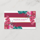 Search for exotic business cards Flowers