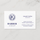 Search for barber shop business cards Modern elegant