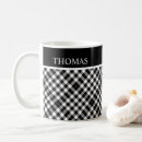 Search for black gingham mugs For him