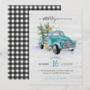Search for farm christmas invitations Watercolor