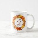 Search for autumn leaves mugs Thanksgiving