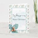 Search for turquoise christmas cards Wreath