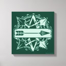 Search for green arrow canvas prints Super hero