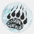 Search for save the polar bears stickers Climate change